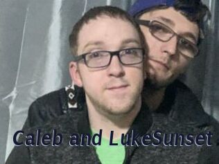 Caleb_and_LukeSunset