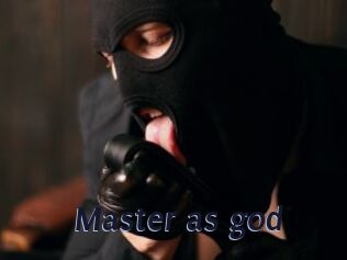 Master_as_god